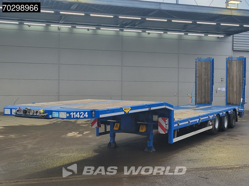 Broshuis 3ASD-18-30/0 Lift + Steering Axle Hydraulic Ramps - Semi-remorque surbaissé: photos 2 Broshuis 3ASD-18-30/0 Lift + Steering Axle Hydraulic Ramps - Semi-remorque surbaissé: photos 2