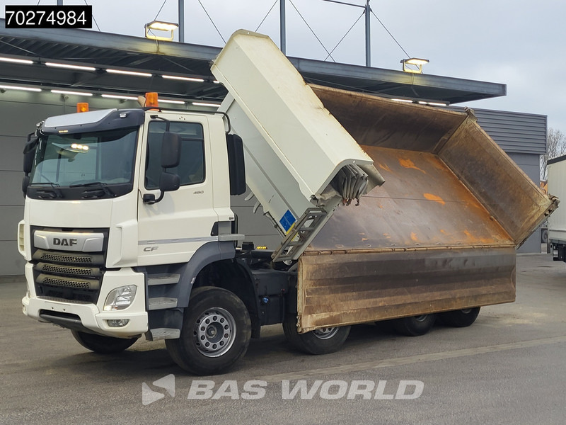 Camion benne DAF CF 480 8X4 14m3 2-way KH Kipper Big-Axle Steelsuspension Euro 6: photos 9
