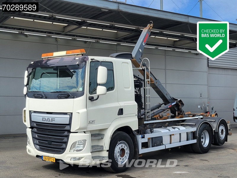 DAF CF 510 CF 6X2 21Tons HIAB XR21SL53 ACC Lift+Steering Axle Euro 6 - Camion ampliroll: photos 1 DAF CF 510 CF 6X2 21Tons HIAB XR21SL53 ACC Lift+Steering Axle Euro 6 - Camion ampliroll: photos 1