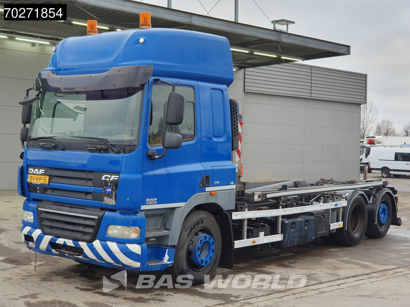 Camion ampliroll DAF CF85.360 6X2 VDL hooklift ADR Liftachse Euro 5: photos 7