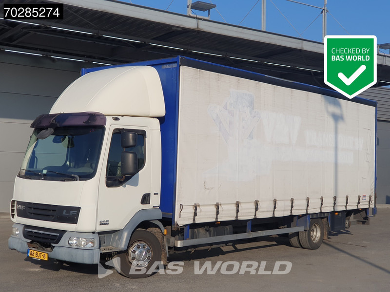 DAF LF45.220 LF 4X2 12tons NL-Truck Automatic 1500kg Ladebordwand EEV - Camion à rideaux coulissants: photos 1 DAF LF45.220 LF 4X2 12tons NL-Truck Automatic 1500kg Ladebordwand EEV - Camion à rideaux coulissants: photos 1