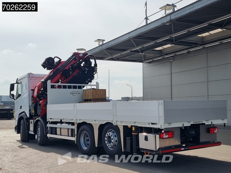 Camion plateau, Camion grue neuf DAF XF 530 8X2 NEW Palfinger PK580 TEC Kran Crane Retarder Lift+Lenkasche: photos 13