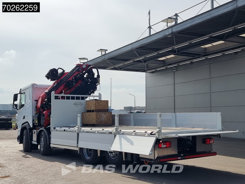 Camion plateau, Camion grue neuf DAF XF 530 8X2 NEW Palfinger PK580 TEC Kran Crane Retarder Lift+Lenkasche: photos 12