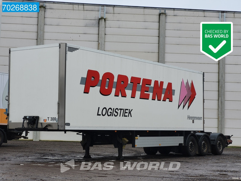 DRACO TSN 339 3 axles LZV Tailgate Lift-Lenkachse - Semi-remorque fourgon: photos 1 DRACO TSN 339 3 axles LZV Tailgate Lift-Lenkachse - Semi-remorque fourgon: photos 1