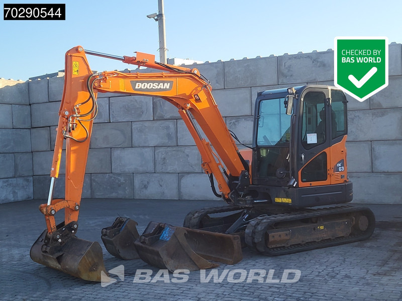 Doosan DX63-3 - Mini pelle: photos 1 Doosan DX63-3 - Mini pelle: photos 1
