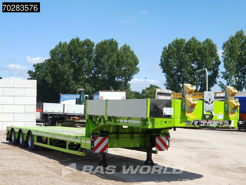 Faymonville F-S43-1AAF 3 axles Extendable Twistlocks 3x Hydraulic Steering Galvanised - Semi-remorque surbaissé: photos 3 Faymonville F-S43-1AAF 3 axles Extendable Twistlocks 3x Hydraulic Steering Galvanised - Semi-remorque surbaissé: photos 3