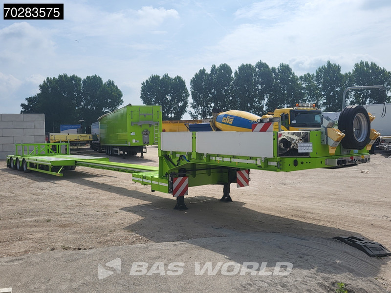 Faymonville F-S43-1AAF 3 axles Extendable Twistlocks 3x Hydraulic Steering Galvanised - Semi-remorque surbaissé: photos 5 Faymonville F-S43-1AAF 3 axles Extendable Twistlocks 3x Hydraulic Steering Galvanised - Semi-remorque surbaissé: photos 5
