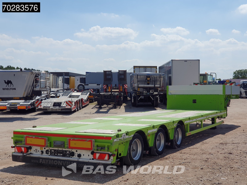 Faymonville F-S43-1AAF 3 axles Extendable Twistlocks 3x Hydraulic Steering Galvanised - Semi-remorque surbaissé: photos 5 Faymonville F-S43-1AAF 3 axles Extendable Twistlocks 3x Hydraulic Steering Galvanised - Semi-remorque surbaissé: photos 5