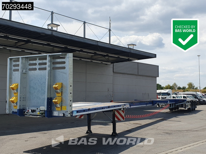 Faymonville MAX210-Z-3AA-13.60-22.5-2.54 3 axles 29M 2x extendable 3x steering axle twistlocks - Semi-remorque surbaissé: photos 1 Faymonville MAX210-Z-3AA-13.60-22.5-2.54 3 axles 29M 2x extendable 3x steering axle twistlocks - Semi-remorque surbaissé: photos 1