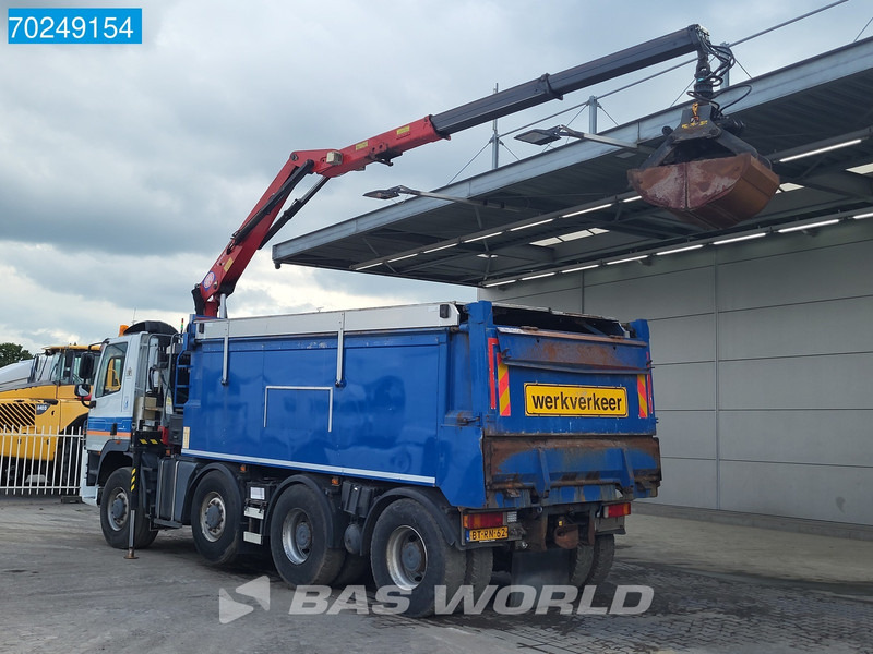 Ginaf X4243TS 8X4 NL-Truck HMF1643-Z Crane 17m3 Ruizeveld Tipper Big-Axle Lift+Lenkachse - Camion benne, Camion grue: photos 3 Ginaf X4243TS 8X4 NL-Truck HMF1643-Z Crane 17m3 Ruizeveld Tipper Big-Axle Lift+Lenkachse - Camion benne, Camion grue: photos 3