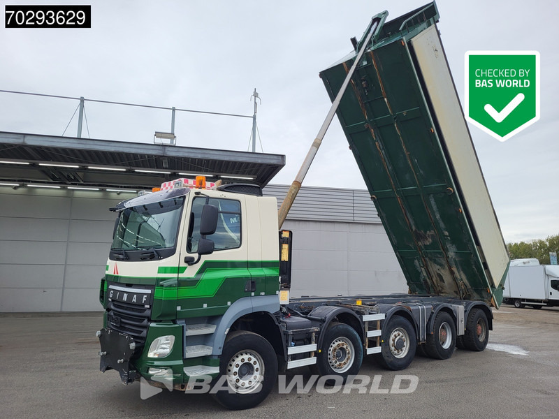 Ginaf X6 5250 CTSE 10X4 26m3 Hyva tipper Cover system Big-Axle Lift+Lenkachse Euro 6 - Camion benne: photos 1 Ginaf X6 5250 CTSE 10X4 26m3 Hyva tipper Cover system Big-Axle Lift+Lenkachse Euro 6 - Camion benne: photos 1