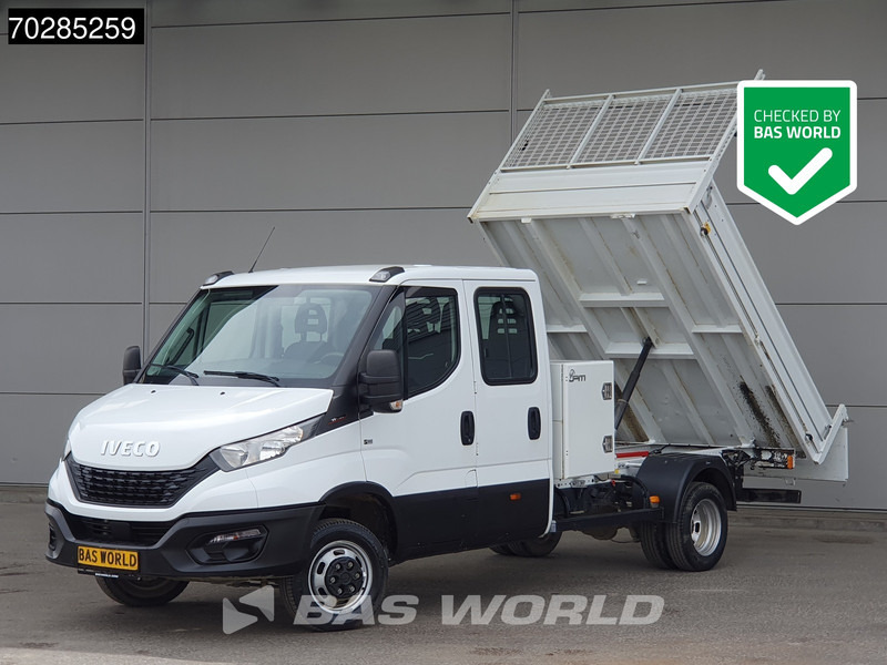 Iveco Daily 35C16 3.0L Open Laadbak met Kist Dubbel Cabine Dubbellucht Navi Airco Cruise Camera Euro6 Pritsche Pickup Open Box 2m3 A/C Towba - Utilitaire plateau: photos 1 Iveco Daily 35C16 3.0L Open Laadbak met Kist Dubbel Cabine Dubbellucht Navi Airco Cruise Camera Euro6 Pritsche Pickup Open Box 2m3 A/C Towba - Utilitaire plateau: photos 1