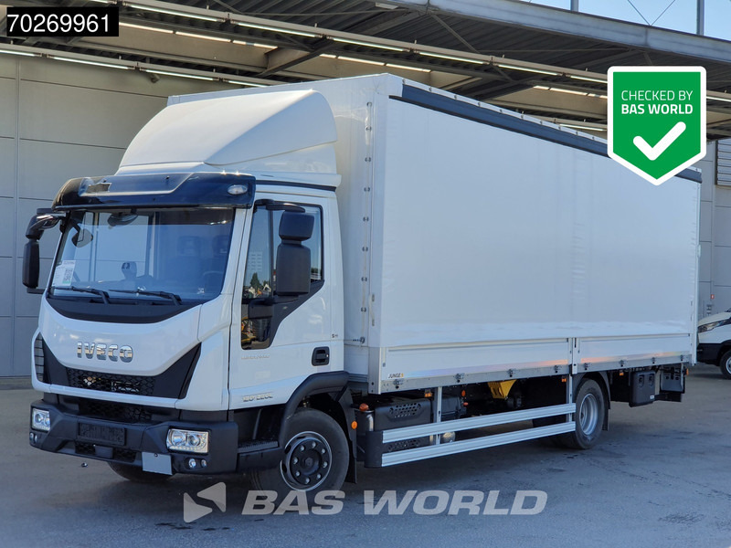 Iveco Eurocargo 120LE220 4X2 12T Automatic Ladebordwand ACC Junge Euro 6 - Camion à rideaux coulissants: photos 1 Iveco Eurocargo 120LE220 4X2 12T Automatic Ladebordwand ACC Junge Euro 6 - Camion à rideaux coulissants: photos 1