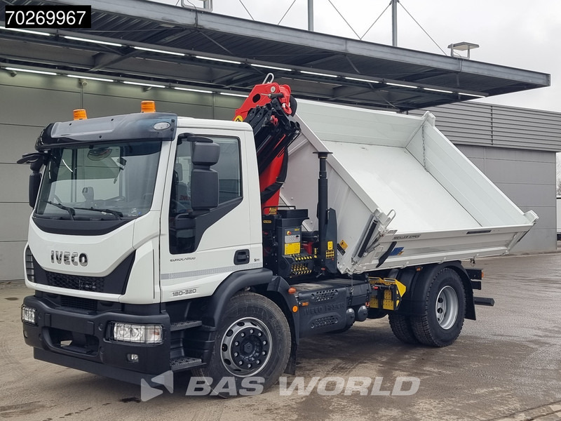 Crédit-bail de Iveco Eurocargo 180E320 4X2 Steelsuspension 3-Seiten Palfinger PK12.501 Euro 6 Iveco Eurocargo 180E320 4X2 Steelsuspension 3-Seiten Palfinger PK12.501 Euro 6: photos 13