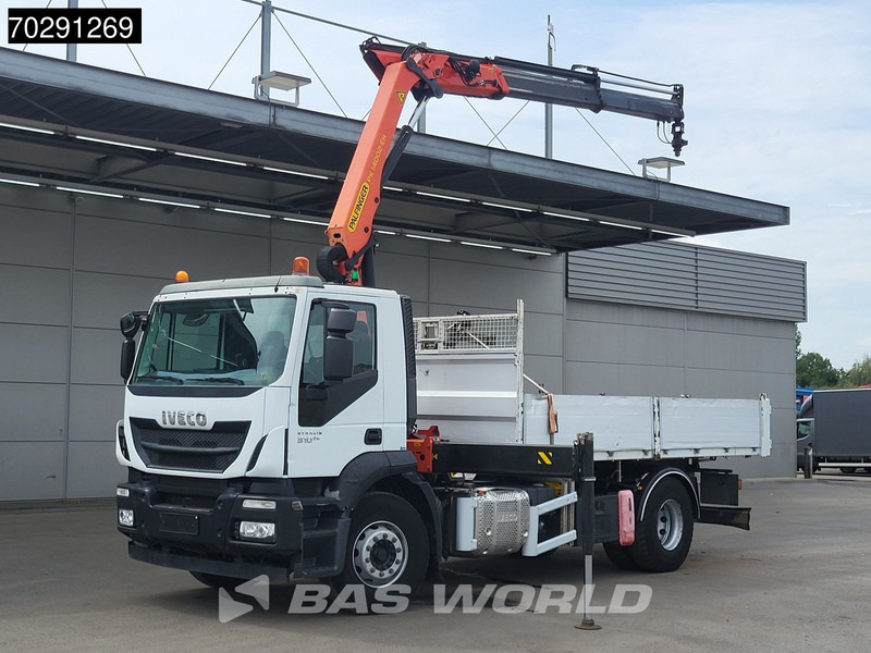 Iveco Stralis 310 4X2 Palfinger PK14002EH Crane Tipper Full Steel Automatic Euro 6 - Camion benne, Camion grue: photos 2 Iveco Stralis 310 4X2 Palfinger PK14002EH Crane Tipper Full Steel Automatic Euro 6 - Camion benne, Camion grue: photos 2