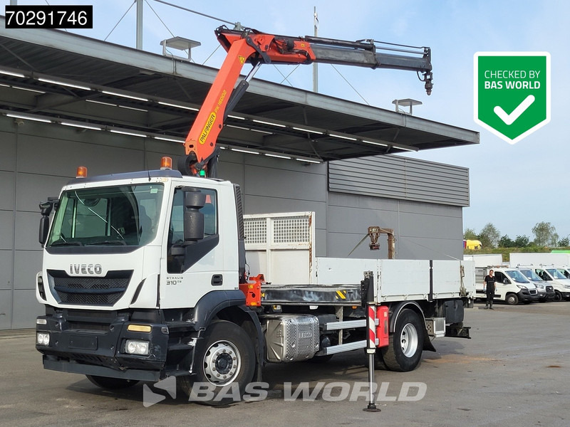 Iveco Stralis 310 4X2 Palfinger PK16002 Crane 5th+6th function Rotator Steelsuspension - Camion plateau, Camion grue: photos 1 Iveco Stralis 310 4X2 Palfinger PK16002 Crane 5th+6th function Rotator Steelsuspension - Camion plateau, Camion grue: photos 1