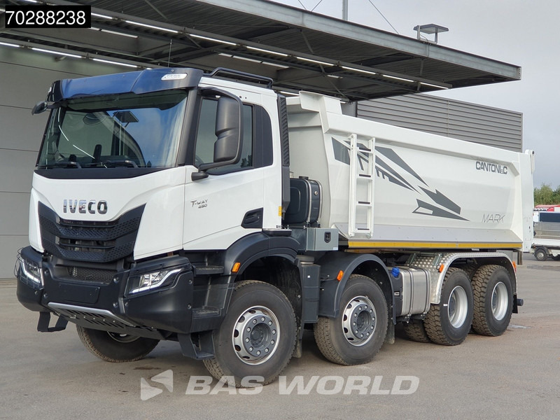 Iveco T-Way 450 8X4 New! 20m3 Cantoni Tipper Steelsuspension Big-Axle Euro 6 - Camion benne: photos 5 Iveco T-Way 450 8X4 New! 20m3 Cantoni Tipper Steelsuspension Big-Axle Euro 6 - Camion benne: photos 5
