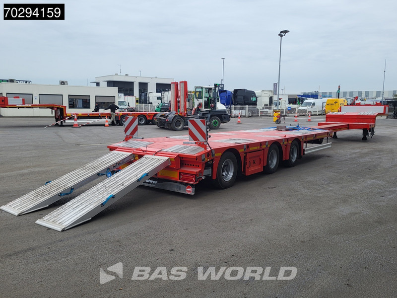 Semi-remorque surbaissé neuf Kässbohrer LB3E 3 axles Extendable 600cm Lift+Steering Axle Scand.: photos 9
