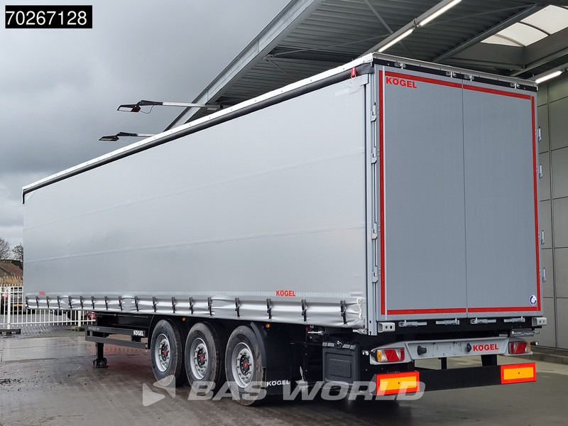 Kögel S24-1 3 axles HARDWOOD OMEGA NEW SAF Liftachse Edscha - Semi-remorque rideaux coulissants: photos 2 Kögel S24-1 3 axles HARDWOOD OMEGA NEW SAF Liftachse Edscha - Semi-remorque rideaux coulissants: photos 2