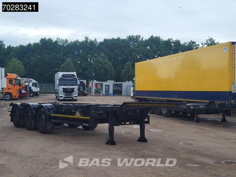 Kögel S24-2 TUV 03/26 2x20ft 1x30ft 1x40ft SAF - Semi-remorque porte-conteneur/ Caisse mobile: photos 3 Kögel S24-2 TUV 03/26 2x20ft 1x30ft 1x40ft SAF - Semi-remorque porte-conteneur/ Caisse mobile: photos 3