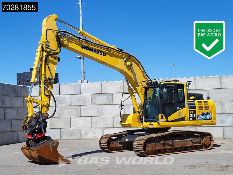 Komatsu HB215 LC -3 - Pelle sur chenille: photos 1 Komatsu HB215 LC -3 - Pelle sur chenille: photos 1