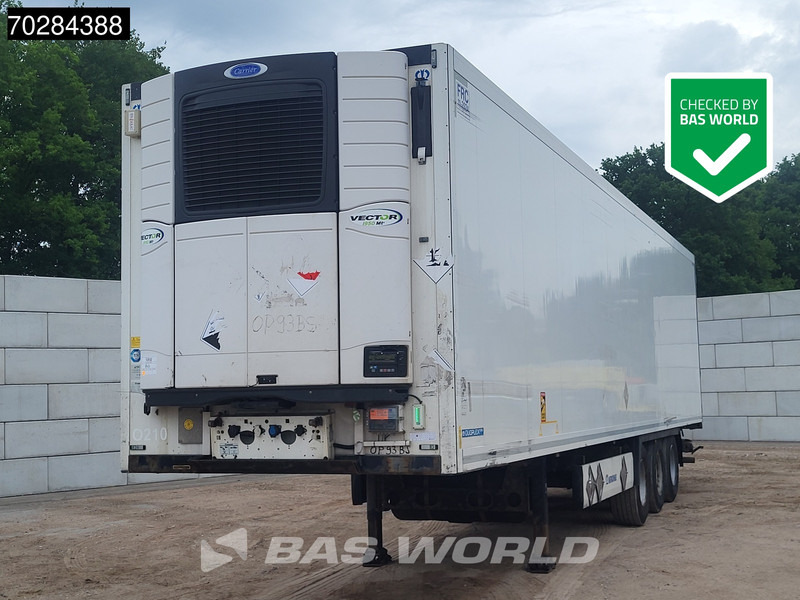 Semi-remorque frigorifique Krone Carrier Vector 1950Mt 3 axles Dobbelstock 89m3: photos 1