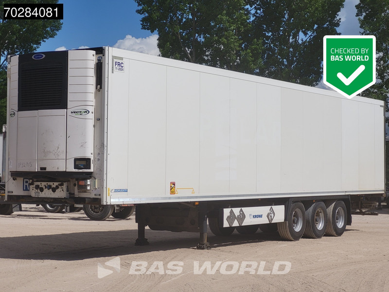 Krone SD 3 axles TÜV 01-26 Doppelverdampfer Doppelstock Blumenbreit Schiebewand - Semi-remorque frigorifique: photos 1 Krone SD 3 axles TÜV 01-26 Doppelverdampfer Doppelstock Blumenbreit Schiebewand - Semi-remorque frigorifique: photos 1