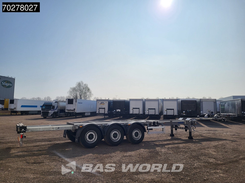 Lecitrailer SR3EC 3 axles UNUSED Liftachse Multi'45 - Semi-remorque porte-conteneur/ Caisse mobile: photos 5 Lecitrailer SR3EC 3 axles UNUSED Liftachse Multi'45 - Semi-remorque porte-conteneur/ Caisse mobile: photos 5
