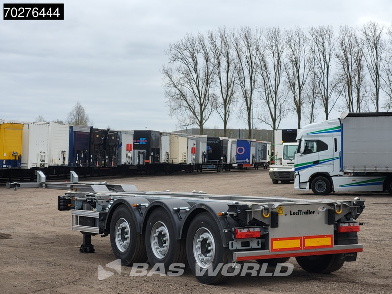 Lecitrailer SR3EC 3 axles UNUSED Liftachse Multi'45 - Semi-remorque porte-conteneur/ Caisse mobile: photos 2 Lecitrailer SR3EC 3 axles UNUSED Liftachse Multi'45 - Semi-remorque porte-conteneur/ Caisse mobile: photos 2