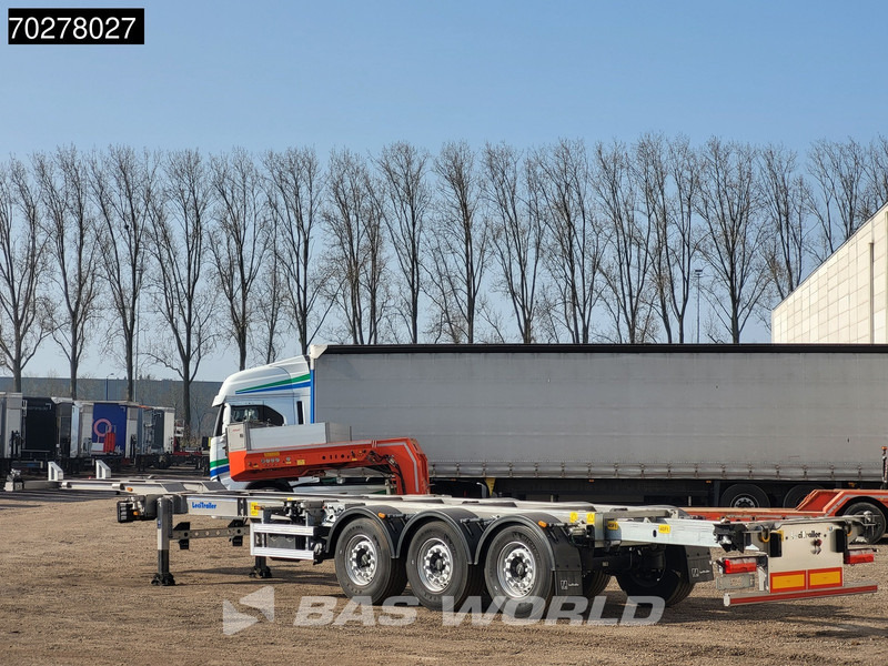 Lecitrailer SR3EC 3 axles UNUSED Liftachse Multi'45 - Semi-remorque porte-conteneur/ Caisse mobile: photos 2 Lecitrailer SR3EC 3 axles UNUSED Liftachse Multi'45 - Semi-remorque porte-conteneur/ Caisse mobile: photos 2
