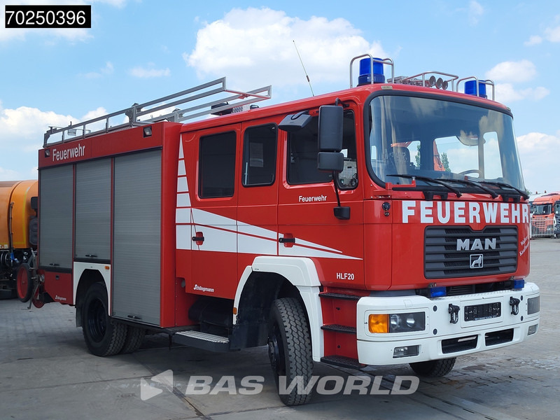 MAN TGA 14.284 4X4 4x4 Manual Schlingmann LF16/12 pump Feuerwehr Steelsuspension Euro 2 - Camion de pompier: photos 5 MAN TGA 14.284 4X4 4x4 Manual Schlingmann LF16/12 pump Feuerwehr Steelsuspension Euro 2 - Camion de pompier: photos 5