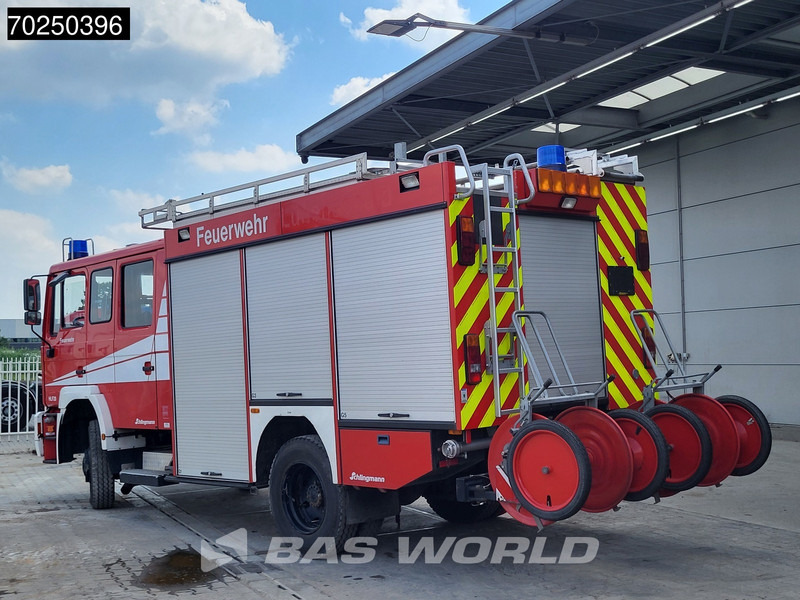 MAN TGA 14.284 4X4 4x4 Manual Schlingmann LF16/12 pump Feuerwehr Steelsuspension Euro 2 - Camion de pompier: photos 2 MAN TGA 14.284 4X4 4x4 Manual Schlingmann LF16/12 pump Feuerwehr Steelsuspension Euro 2 - Camion de pompier: photos 2