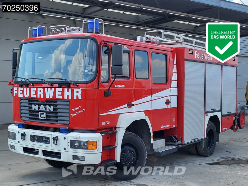 MAN TGA 14.284 4X4 4x4 Manual Steelsuspension Euro 2 Feuerwehr - Camion de pompier: photos 1 MAN TGA 14.284 4X4 4x4 Manual Steelsuspension Euro 2 Feuerwehr - Camion de pompier: photos 1