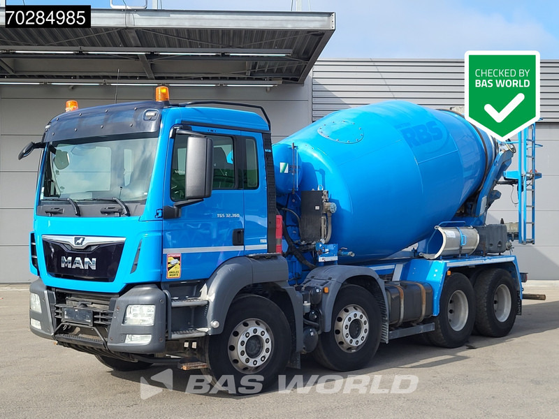 MAN TGS 32.360 8X4 Mixer Hydrauliek Euro 6 - Camion malaxeur: photos 1 MAN TGS 32.360 8X4 Mixer Hydrauliek Euro 6 - Camion malaxeur: photos 1