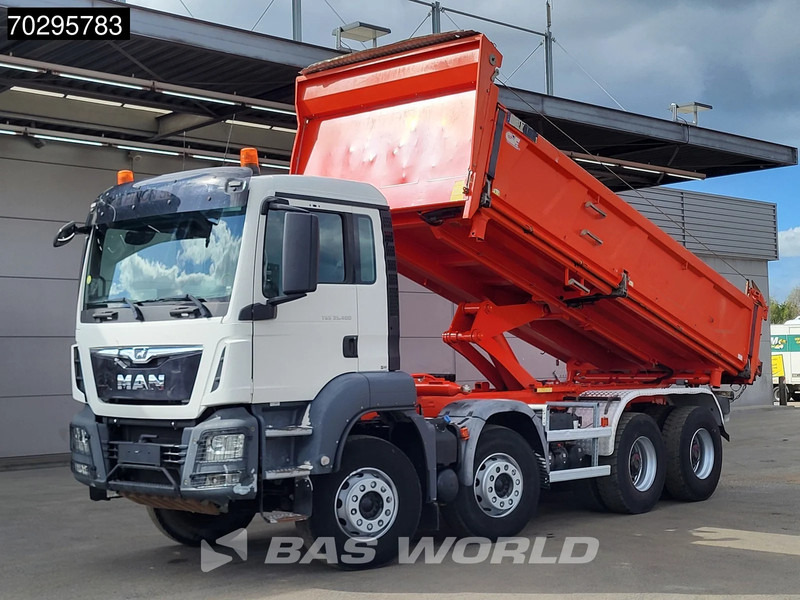 MAN TGS 35.400 8X4 13m3 CIF Bennes 2-side tipper Steel suspension Automatic Euro 6 - Camion benne: photos 3 MAN TGS 35.400 8X4 13m3 CIF Bennes 2-side tipper Steel suspension Automatic Euro 6 - Camion benne: photos 3