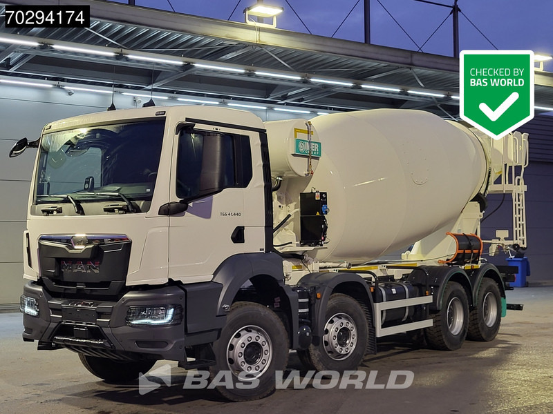 MAN TGS 41.440 8X4 NEW! 12m3 Imer Mixer Steelsuspension Big-Axle Automatic Euro 6 - Camion malaxeur: photos 1 MAN TGS 41.440 8X4 NEW! 12m3 Imer Mixer Steelsuspension Big-Axle Automatic Euro 6 - Camion malaxeur: photos 1