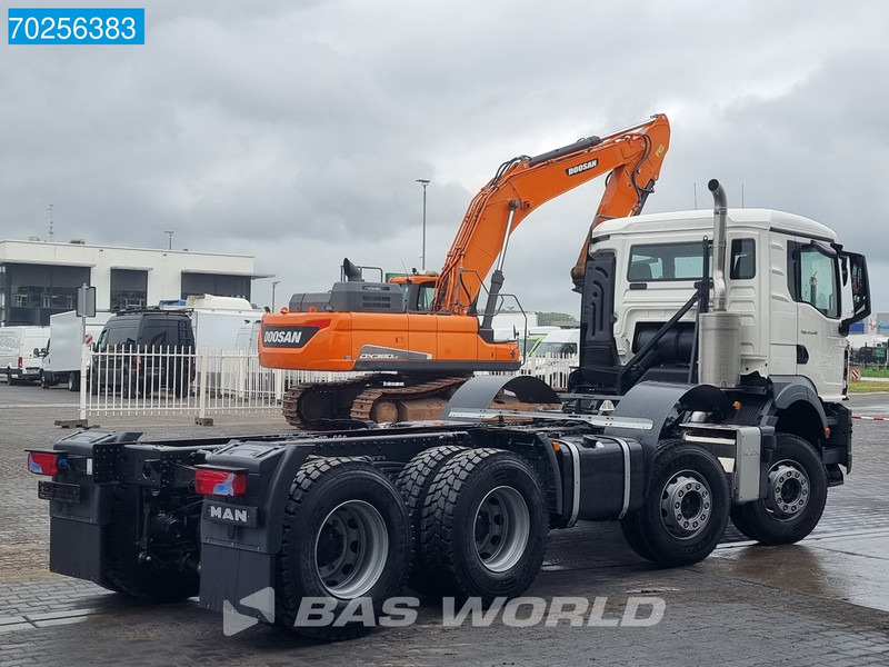 MAN TGS 41.440 8X4 NEW chassis Steelsuspension Automatic Euro 6 - Châssis cabine: photos 5 MAN TGS 41.440 8X4 NEW chassis Steelsuspension Automatic Euro 6 - Châssis cabine: photos 5