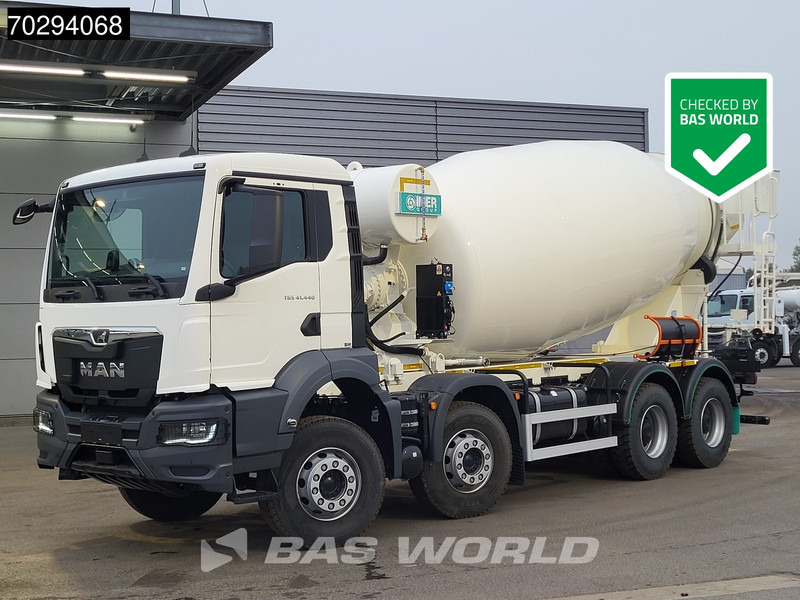 MAN TGS 41.440 8X4 New! 12m3 Imer Hydraulic Big-Axle Steelsuspension Euro 6 - Camion malaxeur: photos 1 MAN TGS 41.440 8X4 New! 12m3 Imer Hydraulic Big-Axle Steelsuspension Euro 6 - Camion malaxeur: photos 1