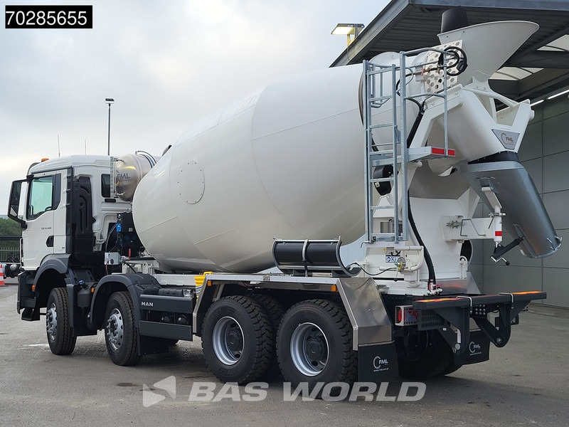 MAN TGS 41.480 8X4 NEW! 12m3 Mixer Retarder Steelsuspension Big-Axle Euro 6 - Camion malaxeur: photos 2 MAN TGS 41.480 8X4 NEW! 12m3 Mixer Retarder Steelsuspension Big-Axle Euro 6 - Camion malaxeur: photos 2
