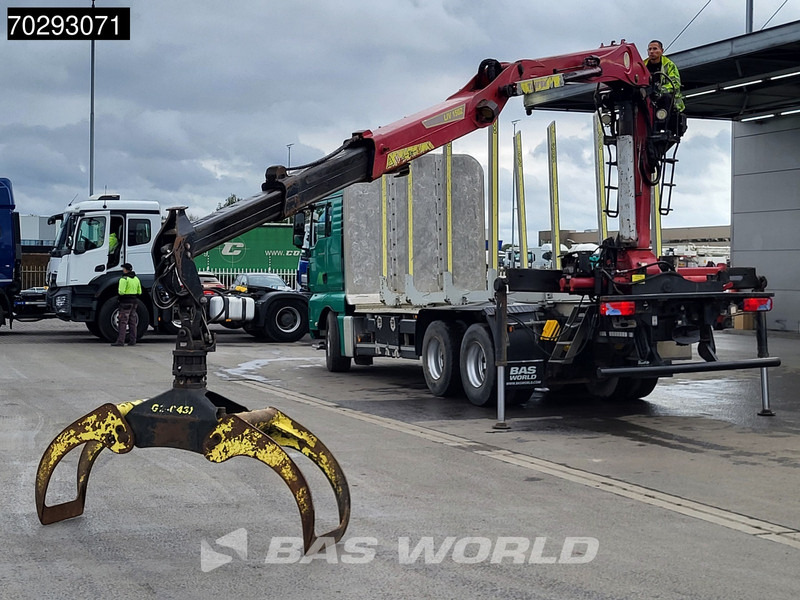 MAN TGX 26.540 6X4 TAJFUN L150Z.96 woodcrane Holztransport Manual Retarder Euro 5 - Camion grumier, Camion grue: photos 5 MAN TGX 26.540 6X4 TAJFUN L150Z.96 woodcrane Holztransport Manual Retarder Euro 5 - Camion grumier, Camion grue: photos 5