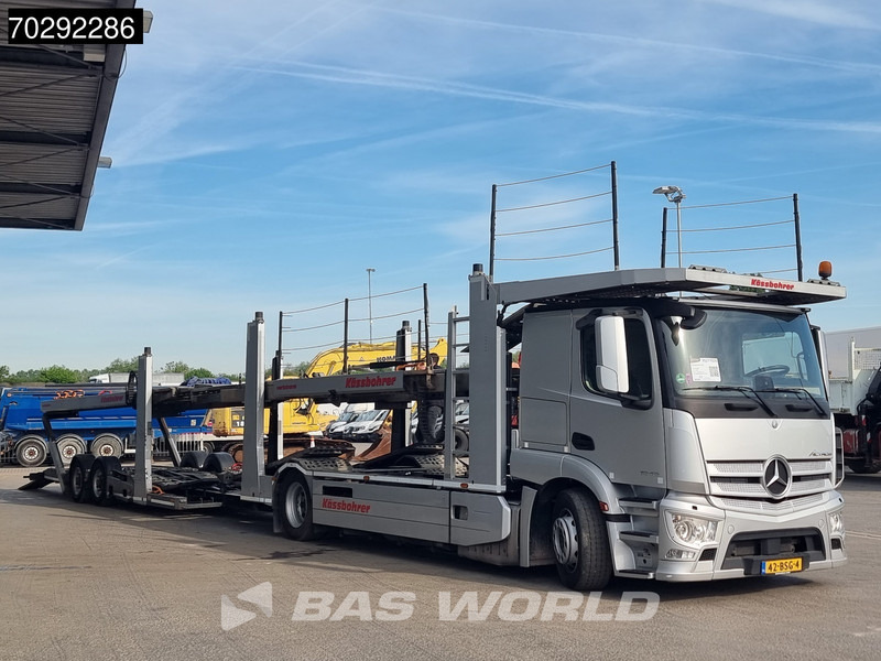 Mercedes-Benz Actros 1843 4X2 NL-Truck Combi Car Transporter Kässbohrer 8 Cars Hydraulic Winch - Camion porte-voitures: photos 2 Mercedes-Benz Actros 1843 4X2 NL-Truck Combi Car Transporter Kässbohrer 8 Cars Hydraulic Winch - Camion porte-voitures: photos 2