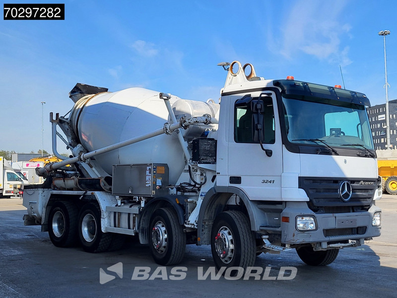 Mercedes-Benz Actros 3241 8X4 Mecbo PUMI incomplete Seelsuspension Big-Axle Euro 3 - Camion malaxeur: photos 3 Mercedes-Benz Actros 3241 8X4 Mecbo PUMI incomplete Seelsuspension Big-Axle Euro 3 - Camion malaxeur: photos 3