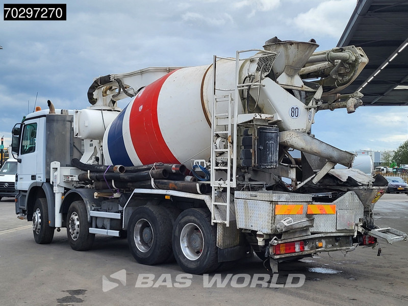 Mercedes-Benz Actros 3241 8X4 Putzmeister TMM 21-3 Mixer Big-Axle Steelsuspension Automatic Euro 4 - Camion pompe: photos 2 Mercedes-Benz Actros 3241 8X4 Putzmeister TMM 21-3 Mixer Big-Axle Steelsuspension Automatic Euro 4 - Camion pompe: photos 2
