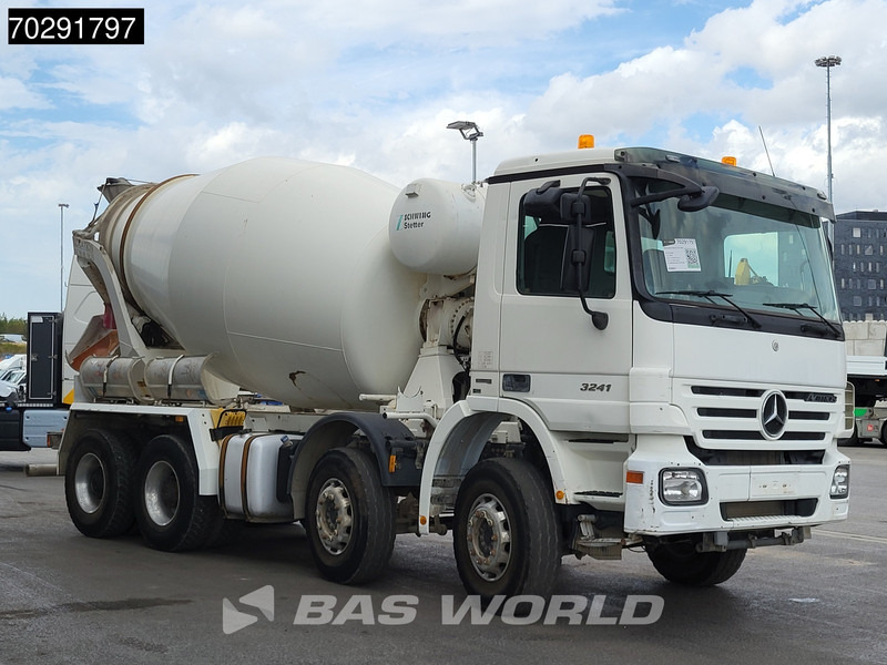 Mercedes-Benz Actros 3241 8X4 Retarder 9m3 Stetter Steelsuspension 3-Pedals Euro 4 - Camion malaxeur: photos 3 Mercedes-Benz Actros 3241 8X4 Retarder 9m3 Stetter Steelsuspension 3-Pedals Euro 4 - Camion malaxeur: photos 3