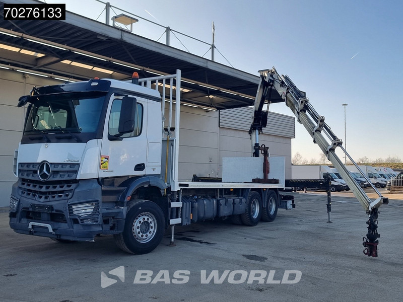 Mercedes-Benz Arocs 2636 6X4 HIAB X-HIDUO 188 ES-S Crane Kran Big axle Euro 6 - Camion plateau, Camion grue: photos 5 Mercedes-Benz Arocs 2636 6X4 HIAB X-HIDUO 188 ES-S Crane Kran Big axle Euro 6 - Camion plateau, Camion grue: photos 5