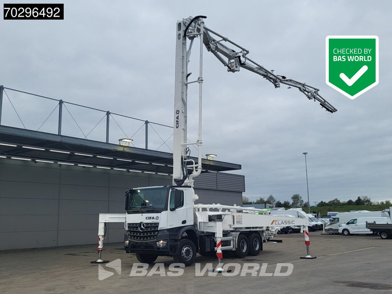 Mercedes-Benz Arocs 2646 6X4 NEW! 36 meter Concrete Pump CIFA K36C-PU17080 Automatic Euro 6 - Camion pompe: photos 1 Mercedes-Benz Arocs 2646 6X4 NEW! 36 meter Concrete Pump CIFA K36C-PU17080 Automatic Euro 6 - Camion pompe: photos 1