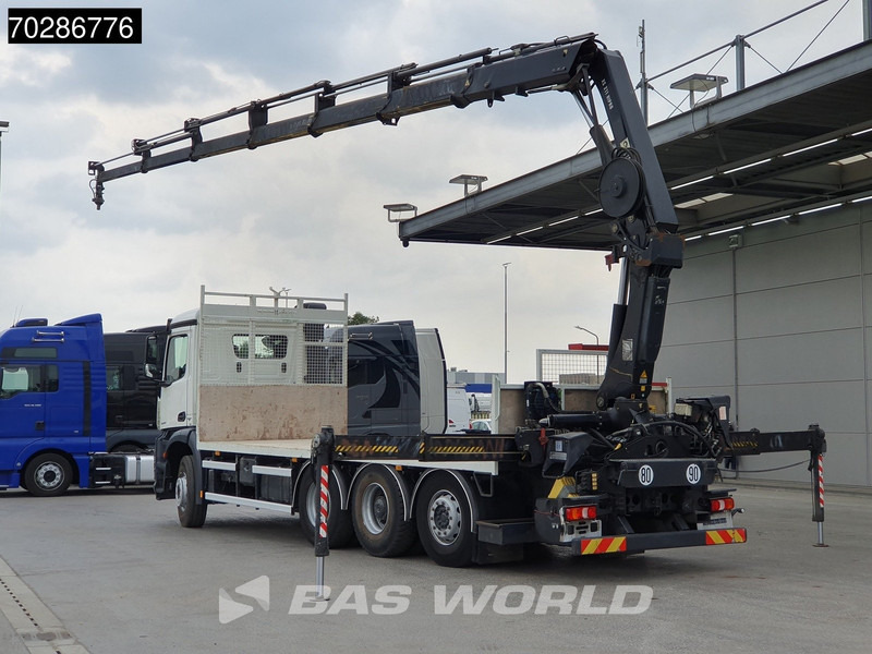 Mercedes-Benz Arocs 3240 8X4 HIAB 211E-6 HIPRO Big-Axle Lift+Steering Navi Euro 6 - Camion plateau, Camion grue: photos 2 Mercedes-Benz Arocs 3240 8X4 HIAB 211E-6 HIPRO Big-Axle Lift+Steering Navi Euro 6 - Camion plateau, Camion grue: photos 2