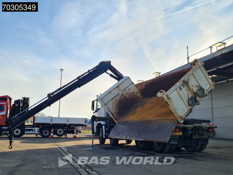 Mercedes-Benz Arocs 3240 8X4 HIAB X-HIDUO 188 E-2 Kran Crane 3-side tipper Big-Axle Euro 6 - Camion benne, Camion grue: photos 5 Mercedes-Benz Arocs 3240 8X4 HIAB X-HIDUO 188 E-2 Kran Crane 3-side tipper Big-Axle Euro 6 - Camion benne, Camion grue: photos 5