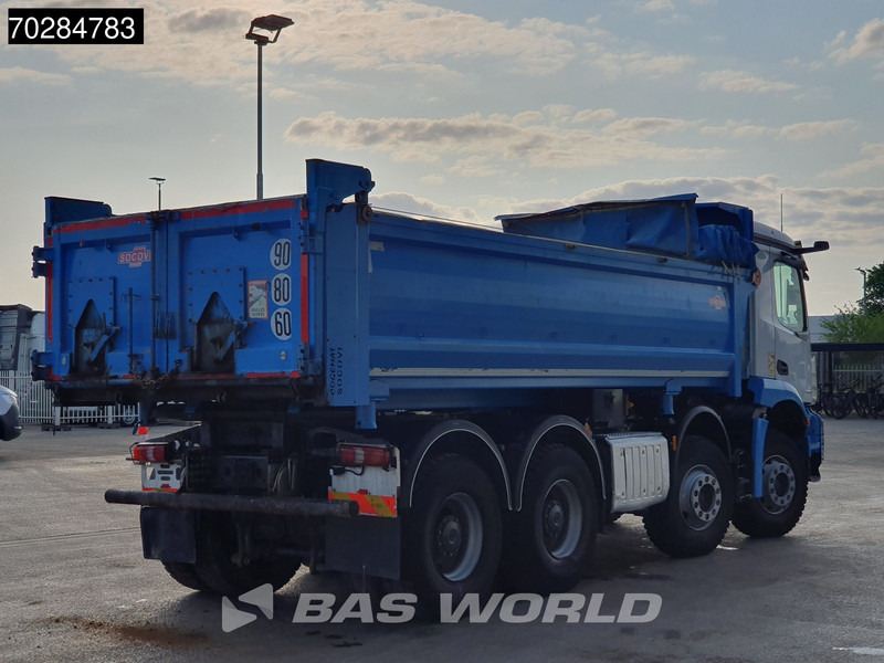 Camion benne Mercedes-Benz Arocs 3243 8X4 14m3 2-side tipper Big-Axle Steelsuspension Navi Euro 6: photos 11