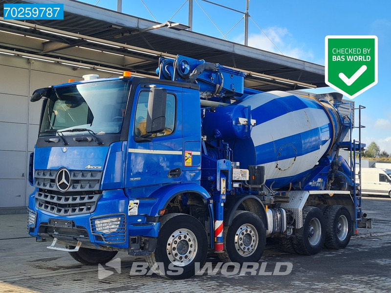 Mercedes-Benz Arocs 3251 8X4 PUMI Putzmeister TMM 24 + Liebherr 7m3 Mixer Retarder Euro 6 - Camion pompe: photos 1 Mercedes-Benz Arocs 3251 8X4 PUMI Putzmeister TMM 24 + Liebherr 7m3 Mixer Retarder Euro 6 - Camion pompe: photos 1